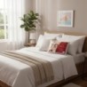 TRAVESSEIRO PERCAL 200 FIOS 50 X 70CM LECASA