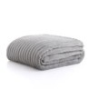COBERTOR CANELADO LIVING ART LONDON KING CINZA- CORTTEX