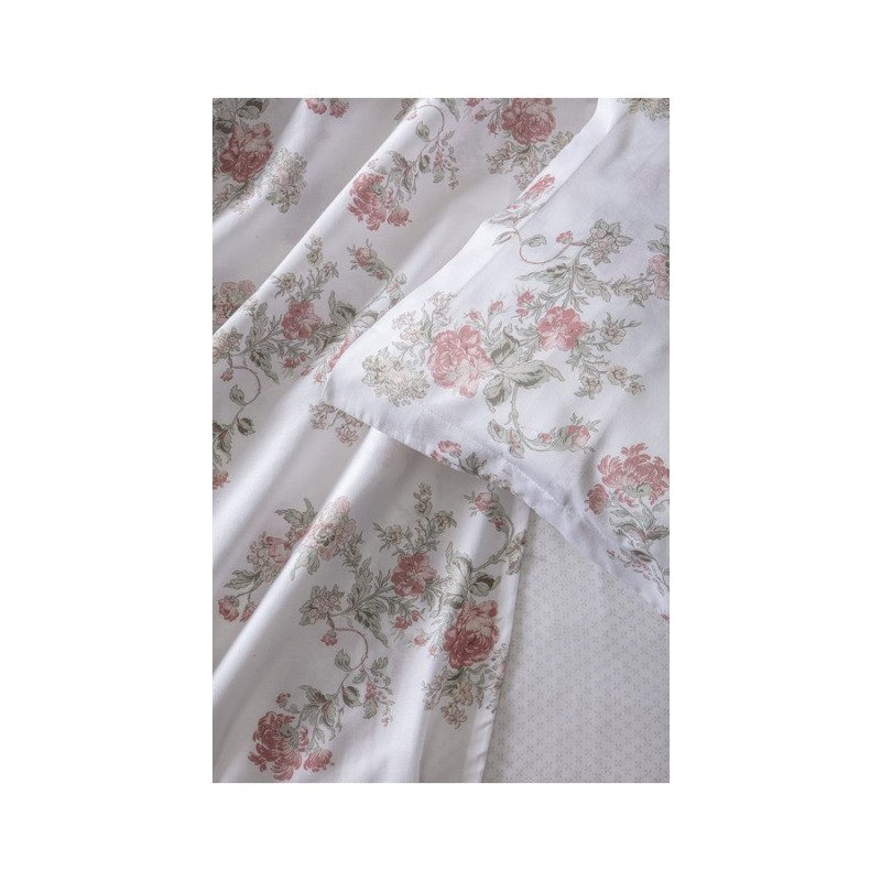 JOGO DE CAMA KING LIVING ART 300 FIOS CETIM DE ALGODÃO DES 2367- CORTTEX