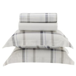 JOGO DE CAMA CASAL LIVING ART 300 FIOS CETIM DE ALGODÃO DES 2369- CORTTEX