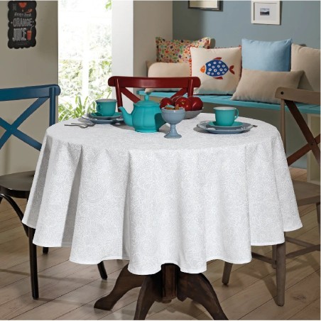 TOALHA DE MESA RETANGULAR DÖHLER CLEAN BOTÂNICA 4 LUGARES- DOHLER
