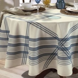 TOALHA DE MESA REDONDA DÖHLER CLEAN LUNA 4 LUGARES- DOHLER
