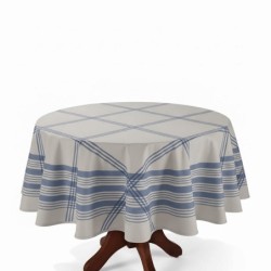 TOALHA DE MESA REDONDA DÖHLER CLEAN LUNA 4 LUGARES- DOHLER
