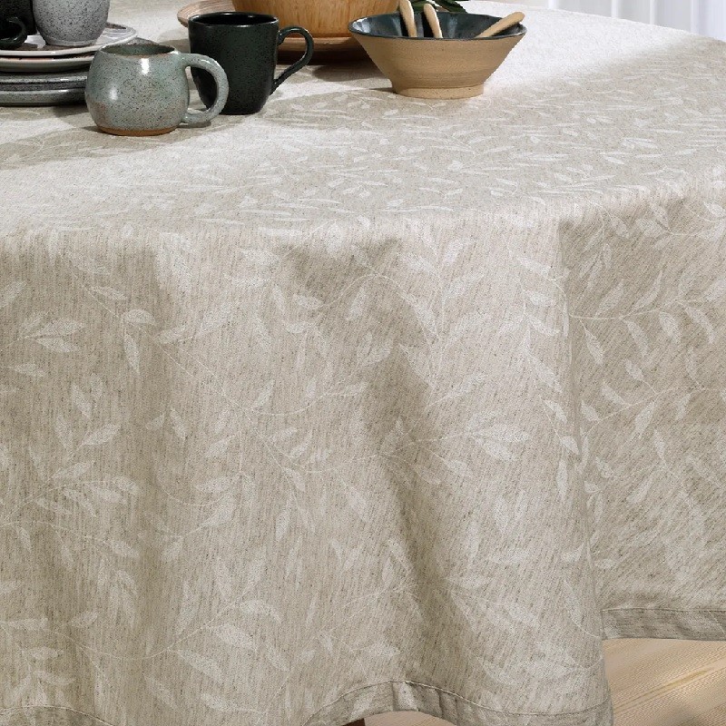 TOALHA DE MESA REDONDA DÖHLER CLEAN PAULINE 4 LUGARES- DOHLER