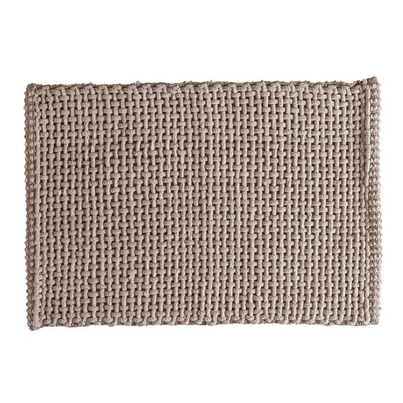 TAPETE PARA BANHEIRO/ ENTRADA NICE 40CM X 60CM BEGE- CORTTEX