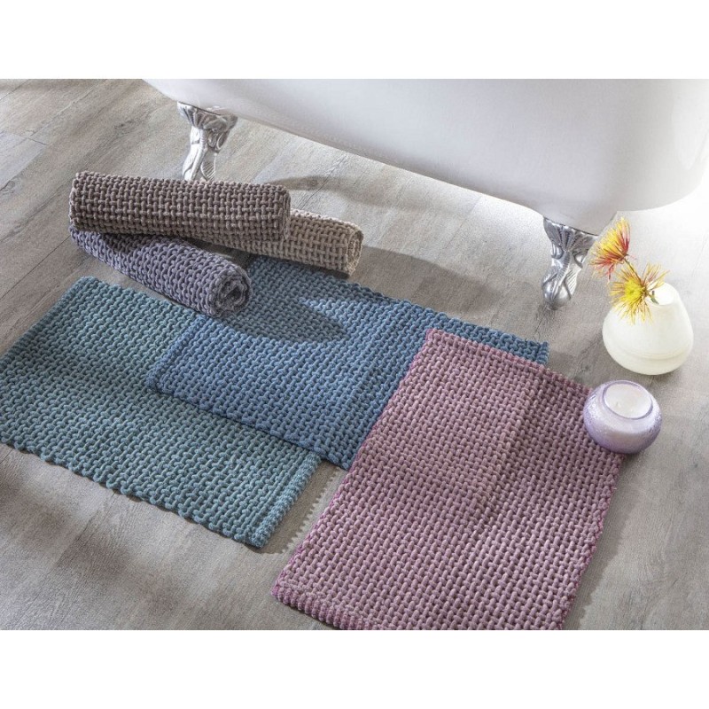 TAPETE PARA BANHEIRO/ ENTRADA NICE 40CM X 60CM ROSA- CORTTEX