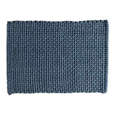 TAPETE PARA BANHEIRO/ ENTRADA NICE 40CM X 60CM AZUL- CORTTEX