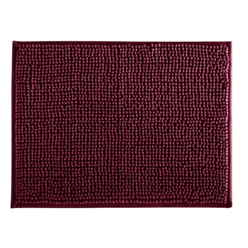 TAPETE PARA BANHEIRO/ ENTRADA DALLAS 38CM X 48CM VERMELHO- CORTTEX
