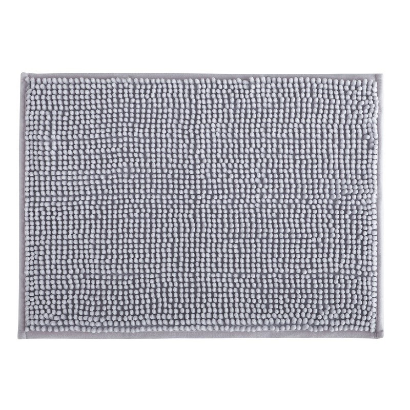 TAPETE PARA BANHEIRO/ ENTRADA DALLAS 38CM X 48CM CINZA- CORTTEX