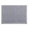 TAPETE PARA BANHEIRO/ ENTRADA DALLAS 38CM X 48CM CINZA- CORTTEX