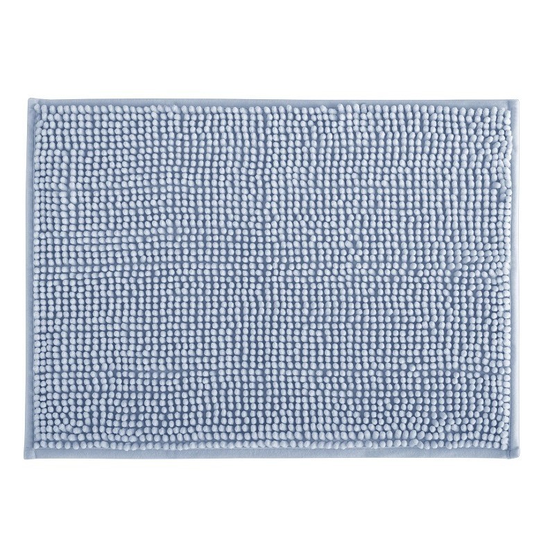 TAPETE PARA BANHEIRO/ ENTRADA DALLAS 38CM X 48CM AZUL CLARO- CORTTEX