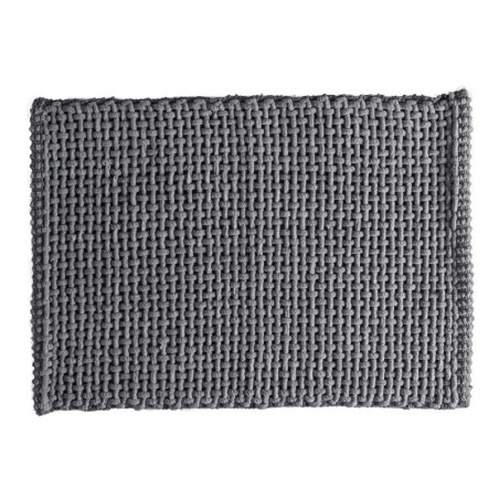 TAPETE PARA BANHEIRO/ ENTRADA NICE 40CM X 60CM CHUMBO- CORTTEX