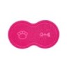 TAPETE COMEDOURO PARA PET GATO ROSA- UZOO