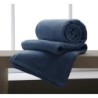 MANTA SOLTEIRO HOME DESIGN LISA CORTTEX MARINHO 1,50 m X 2,00 m