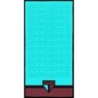 Toalha Aveludada Transfer São Paulo 70 cm x 1,40 m Com 1 peça