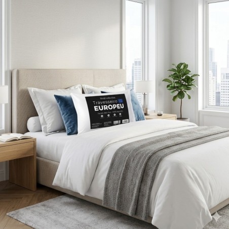 TRAVESSEIRO EUROPEU 400 FIOS HOTEL COLLECTION 50X70 LECASA