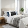 TRAVESSEIRO EUROPEU 400 FIOS HOTEL COLLECTION 50X70 LECASA