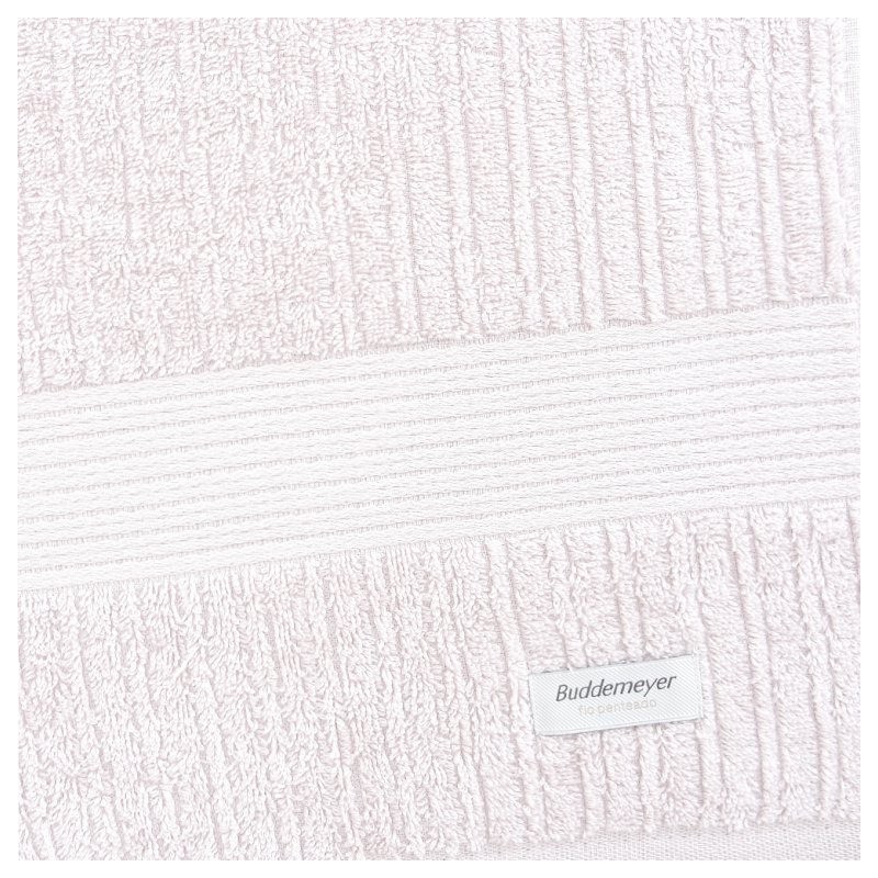 TOALHA DE BANHO PADRÃO FIO PENTEADO CANELADO ROSA 3299 - BUDDEMEYER