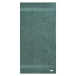 TOALHA DE BANHO 90/150 FIO PENTEADO CANELADO VERDE FOLHA 3074 - BUDDEMEYER