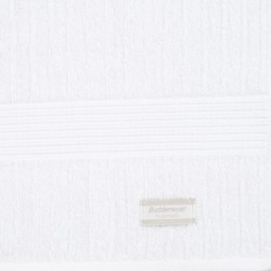 TOALHA DE ROSTO 48/85 FIO PENTEADO BRANCO 1011 - BUDDEMEYER
