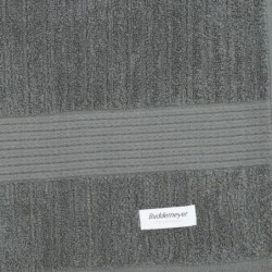 TOALHA DE ROSTO 48/85 FIO PENTEADO CINZA ESCURO 1839 - BUDDEMEYER
