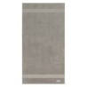 TOALHA DE BANHO 70/140 FIO PENTEADO CANELADO BEGE TAUPE 1534 - BUDDEMEYER