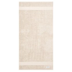 TOALHA DE BANHO 90/150 FIO PENTEADO CANELADO BEGE CLARO 3032 - BUDDEMEYER