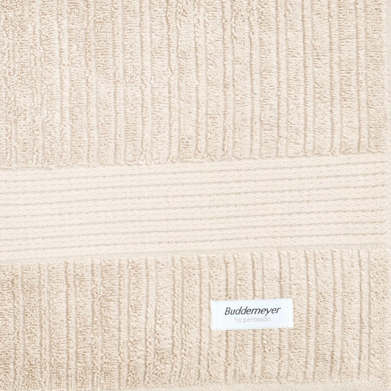 TOALHA DE ROSTO 48/85 FIO PENTEADO BEGE CLARO 3032 - BUDDEMEYER