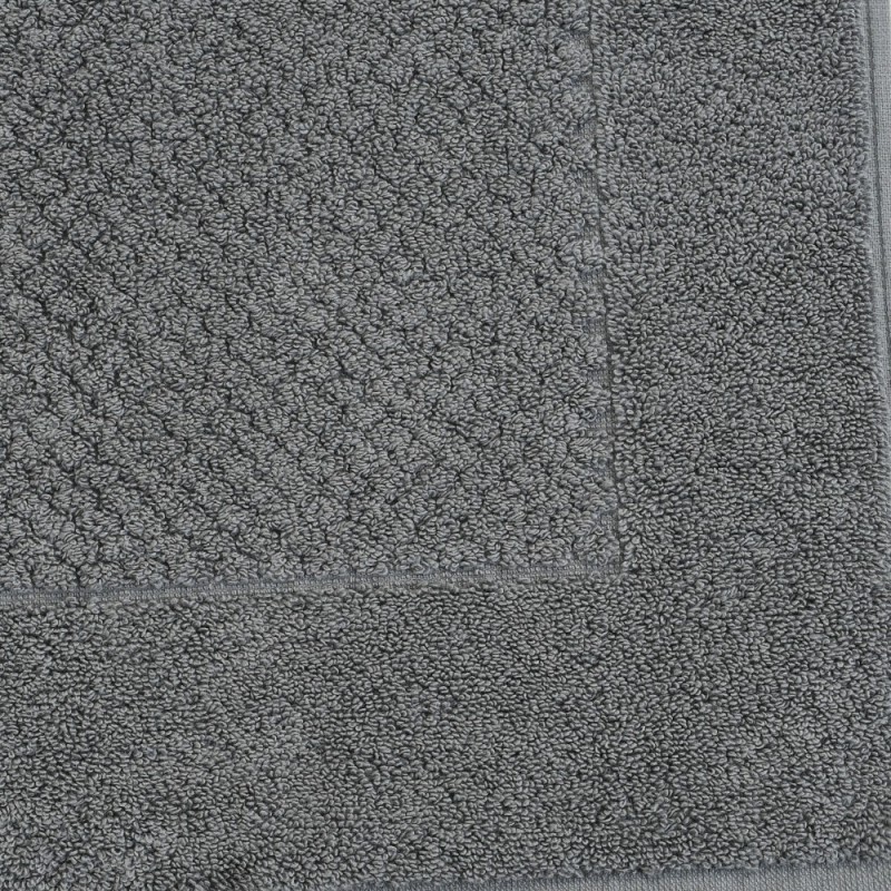 TOALHA PARA PÉS FIO PENTEADO CINZA ESCURO 1839 - BUDDEMEYER