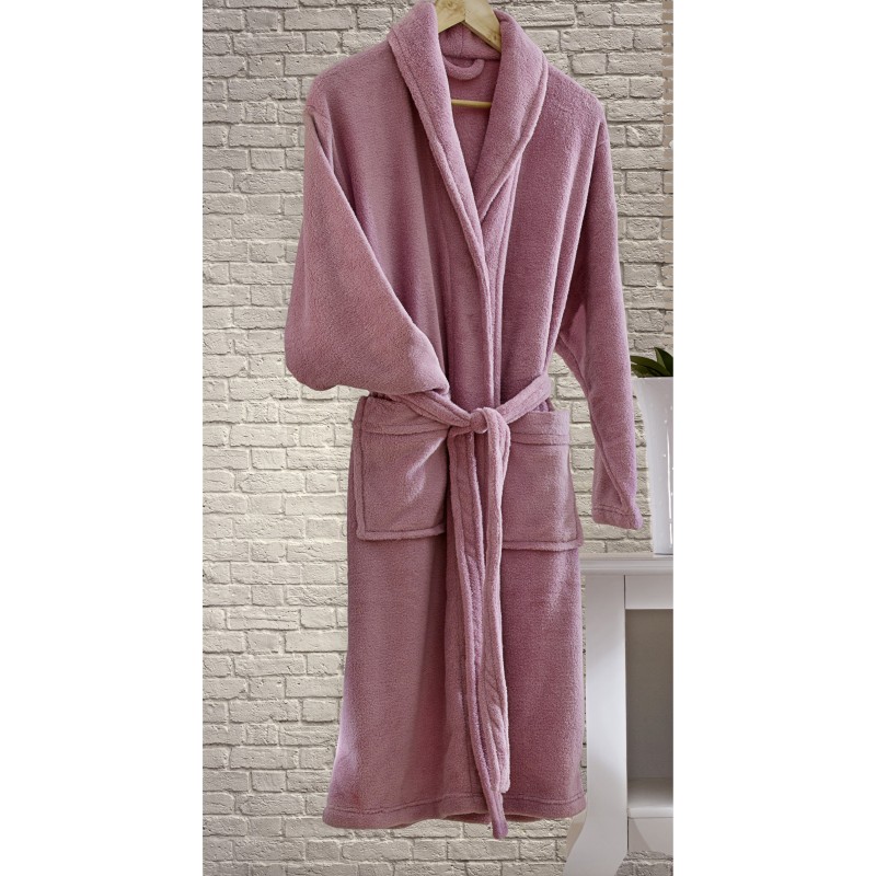 ROUPAO HOME DESIGN CORTTEX ROSA VELHO TAMANHO P