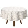 TOALHA DE MESA REDONDA DÖHLER CLEAN IEDA 4 LUGARES- DOHLER