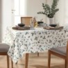 TOALHA DE MESA RETANGULAR DÖHLER CLEAN BOTÂNICA 6 LUGARES- DOHLER