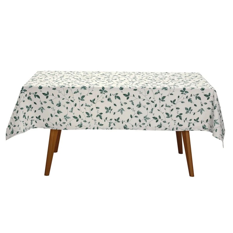 TOALHA DE MESA RETANGULAR DÖHLER CLEAN BOTÂNICA 6 LUGARES- DOHLER