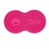 TAPETE COMEDOURO PARA PET CACHORRO ROSA- UZOO