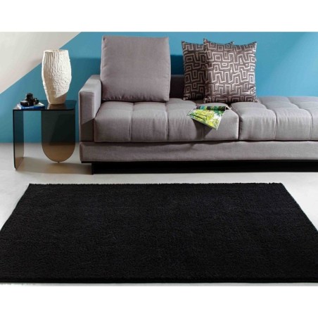 TAPETE CLASSIC PRETO 1,00M X 1,50M- OÁSIS