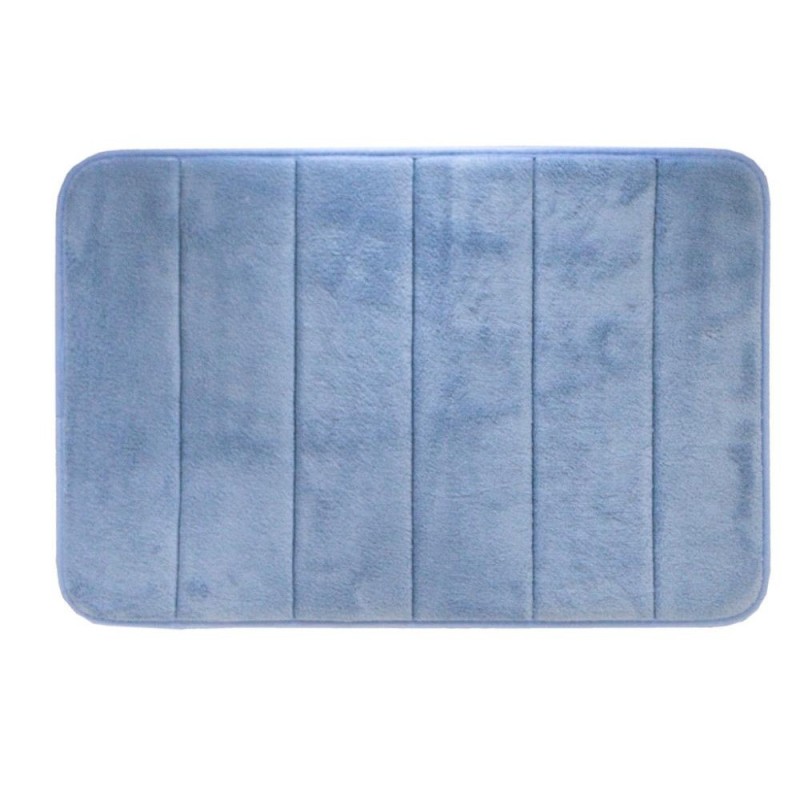 TAPETE SUPER SOFT NASA 40 X 60 VISCO ELÁSTICO AZUL- CAMESA