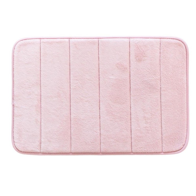 TAPETE SUPER SOFT NASA 40 X 60 VISCO ELÁSTICO ROSA- CAMESA