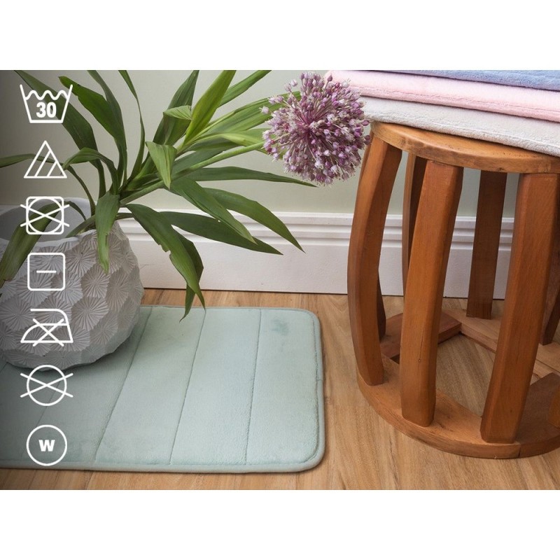 TAPETE SUPER SOFT NASA 40 X 60 VISCO ELÁSTICO VERDE PISCINA- CAMESA