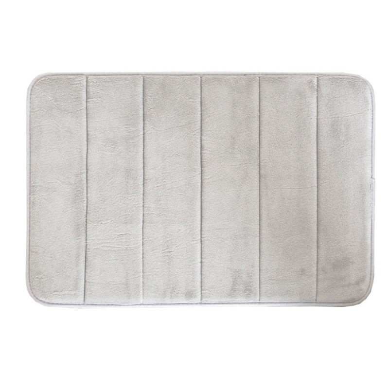 TAPETE SUPER SOFT NASA 40 X 60 VISCO ELÁSTICO BEGE- CAMESA